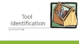 Tool Identification