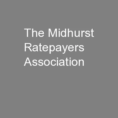 The Midhurst Ratepayers Association