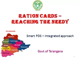 Ration cards – Reaching the needy