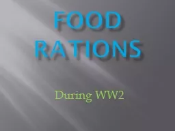 Food Rations