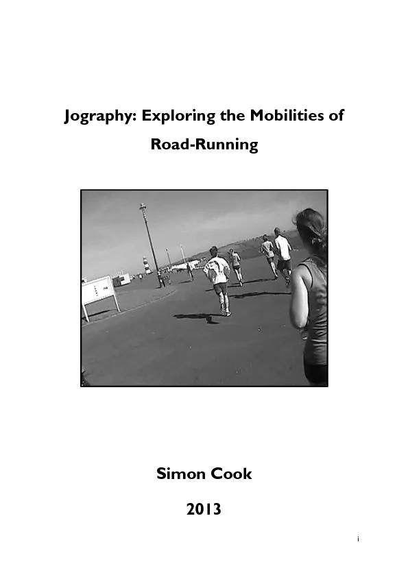 Jography: Exploring the Mobilities of