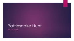 Rattlesnake Hunt