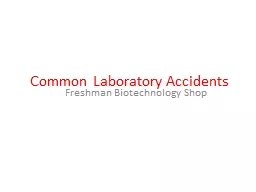 Freshman Biotechnology Shop
