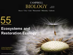 0 Ecosystems and Restoration Ecology