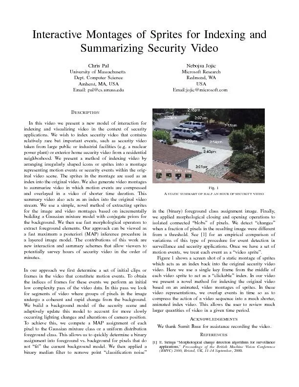 PDF-InteractiveMontagesofSpritesforIndexingandSummarizingSecurityVideoChri thumbnail