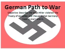 German Path to War