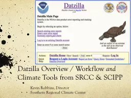 Datzilla Overview / Workflow