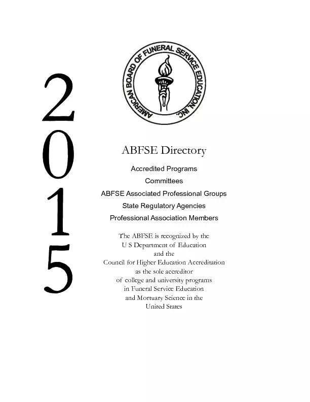ABFSE Directory