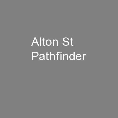 Alton St Pathfinder