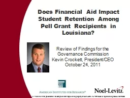 Does Financial Aid Impact Student Retention Among Pell Gran