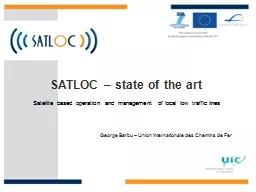 SATLOC – state of the art