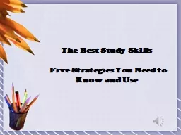 The Best Study Skills