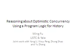 Reasoning about Optimistic Concurrency Using a Program Logi