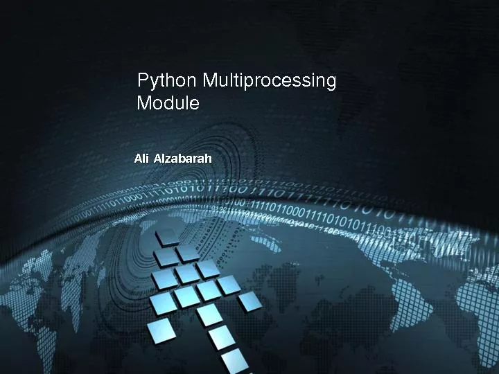 Python Multiprocessing