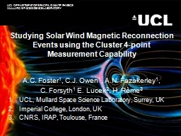 Studying Solar Wind Magnetic Reconnection Events using the