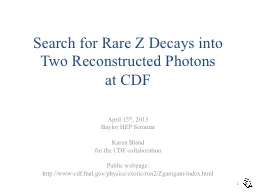 Search for Rare Z Decays into Two Reconstructed Photons