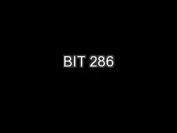 BIT 286