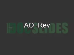 AO  Rev