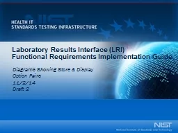 Laboratory Results Interface (LRI)