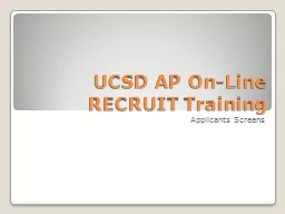 UCSD AP On-Line