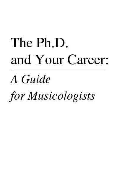 I.INTRODUCTIONThis guide offers practical suggestions to help musicolo
