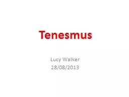 Tenesmus