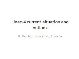 Linac-4 current situation and outlook