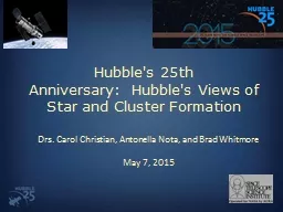 Hubble's 25th Anniversary:  Hubble's Views of Star and Clu