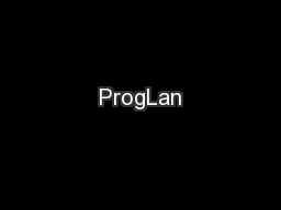 ProgLan