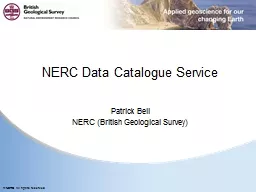 NERC Data Catalogue Service