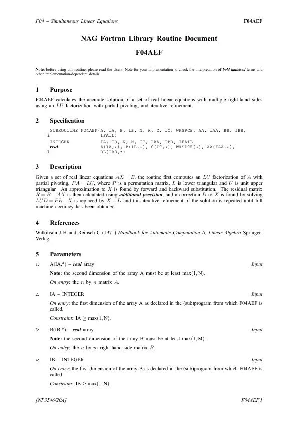 NAGFortranLibraryRoutineDocumentbeforeusingthisroutine,pleasereadtheUs