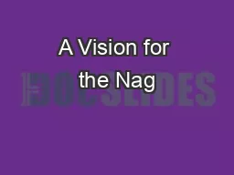 A Vision for the Nag’s Head Town Centre