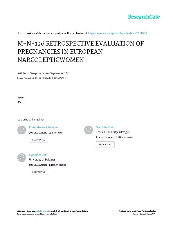 Narcolepsyandpregnancy:aretrospectiveEuropeanevaluationof249pregnancie