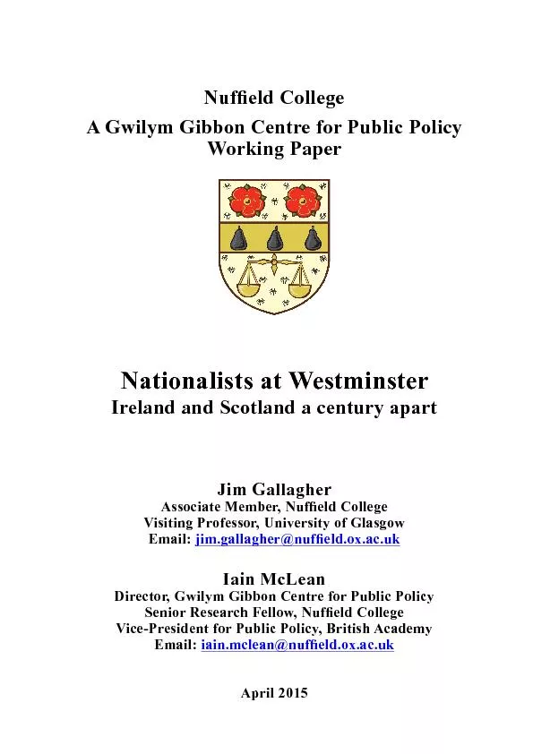 A	Gwilym	Gibbon	Centre	for	Public	Policy