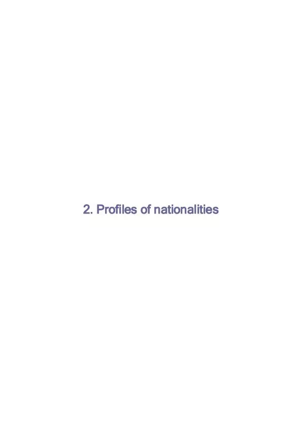2. Profiles of nationalities