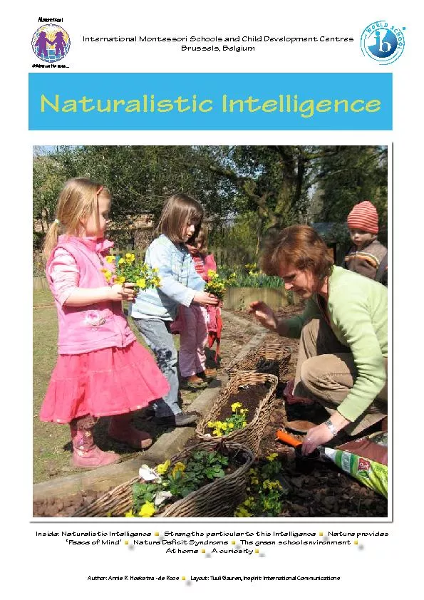 Inside: Naturalistic Intelligence