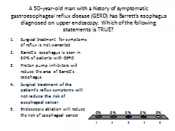 A 50-year-old man with a history of symptomatic