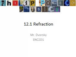 12.1 Refraction