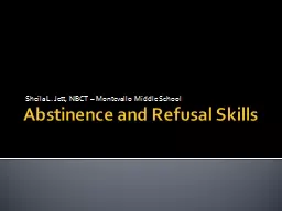 Abstinence and Refusal Skills