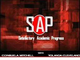SAP Satisfactory Academic Progress