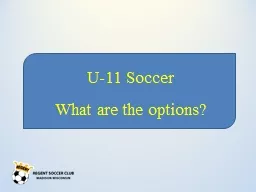 U-11 Soccer