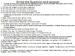 Write the Question and answer