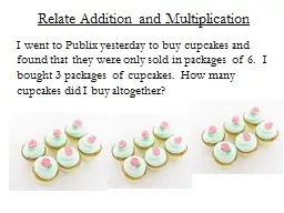 Relate Addition and Multiplication