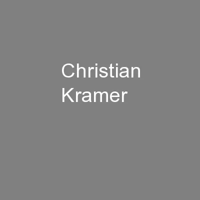 Christian Kramer