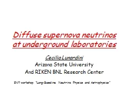 Diffuse supernova neutrinos at underground laboratories