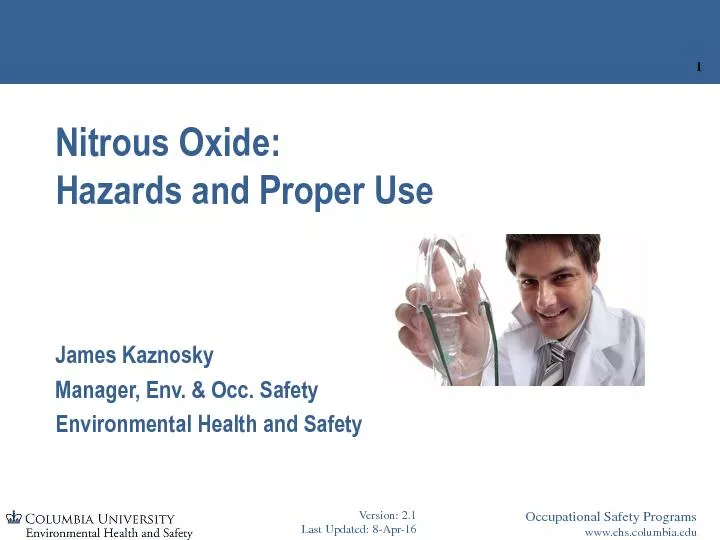 Occupational Safety Programs
