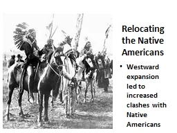 Relocating the Native Americans