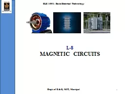 L-8 MAGNETIC CIRCUITS