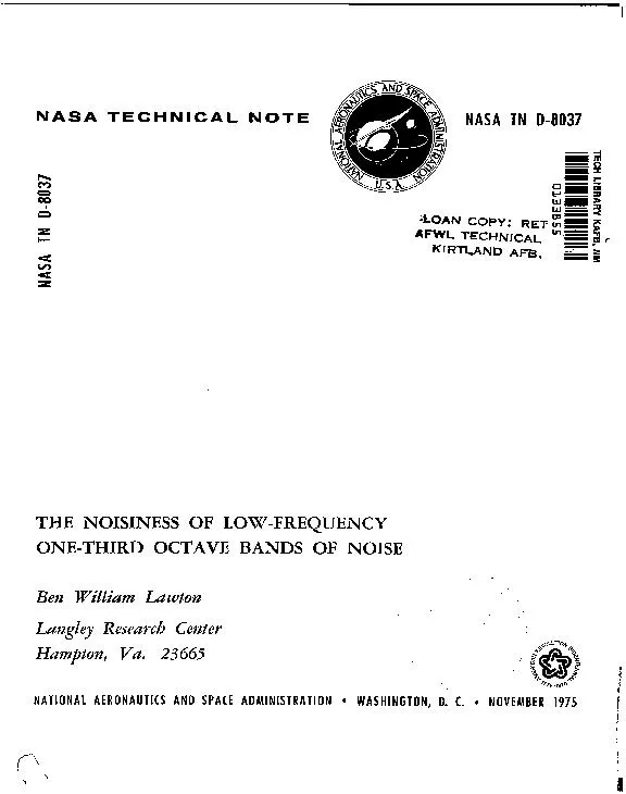 NASA TECHNICAL