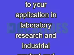 BINDER manufacturers ovens specic to your application in laboratory research and industrial